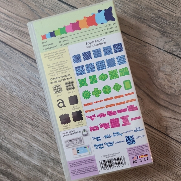 PAPER LACE Cricut Cartridge - Picture 2 of 3